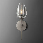 Tulip Delicate Crystal Wall Sconce