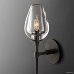 Tulip Delicate Crystal Wall Sconce