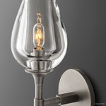 Tulip Delicate Crystal Wall Sconce