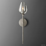 Tulip Delicate Crystal Wall Sconce
