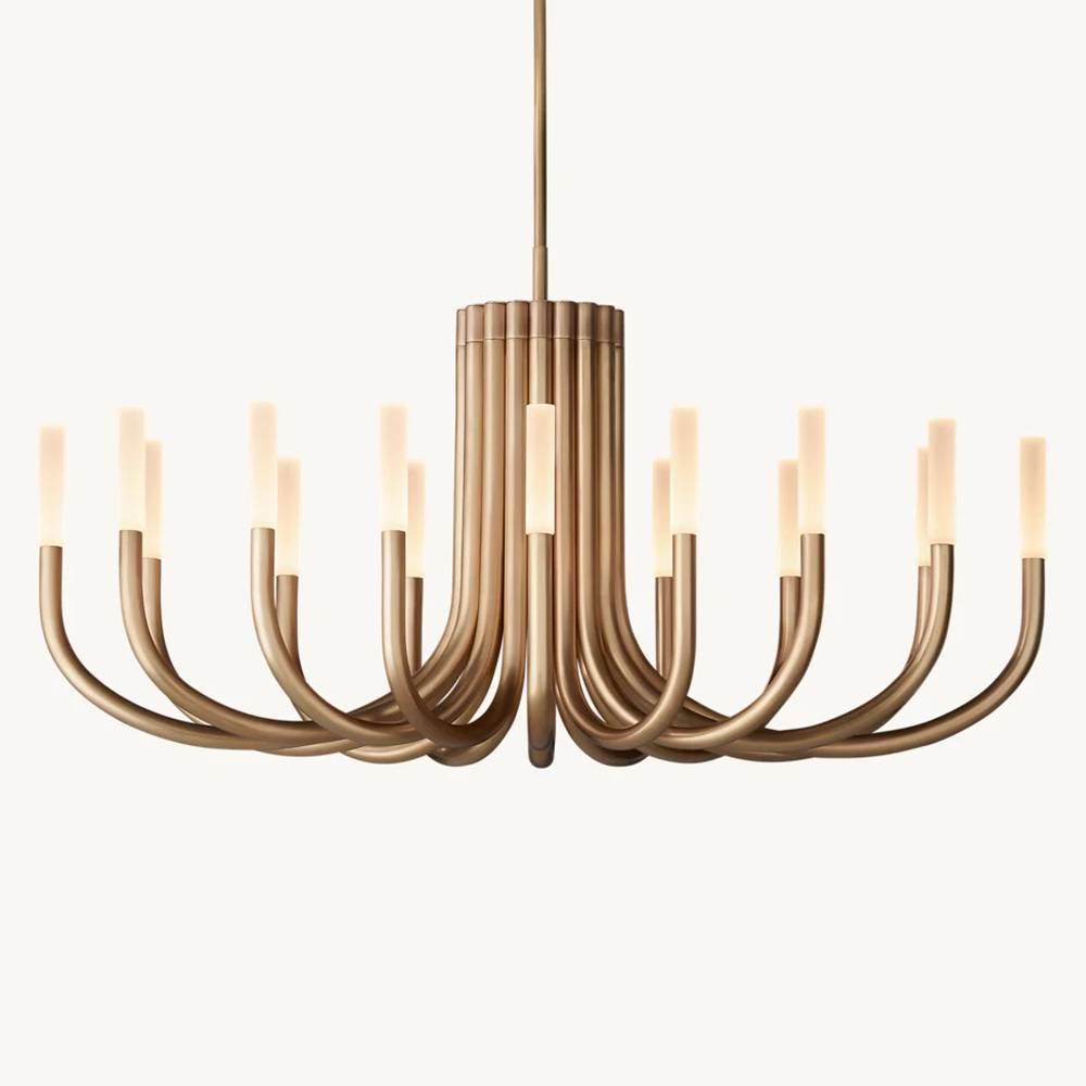 Rovelle Modern Spare Oval Chandelier