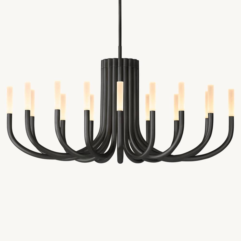 Rovelle Modern Spare Oval Chandelier
