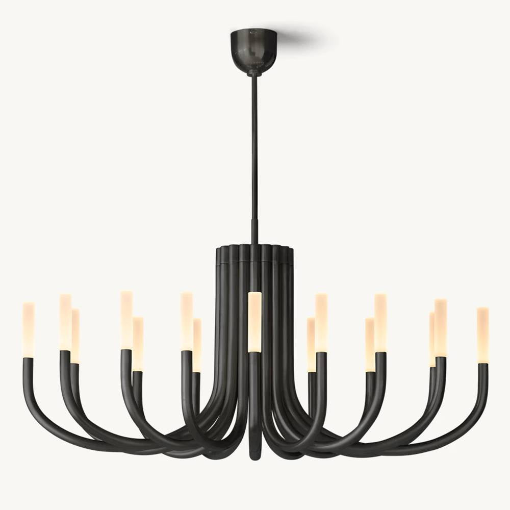 Rovelle Modern Spare Oval Chandelier