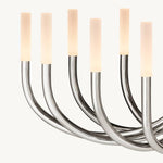 Rovelle Modern Spare Oval Chandelier