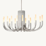Rovelle Modern Spare Oval Chandelier