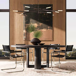 Rovelle Modern Spare Mobile Rod Chandelier 65"