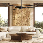 Rovelle Modern Spare Mobile Orb Chandelier 53"