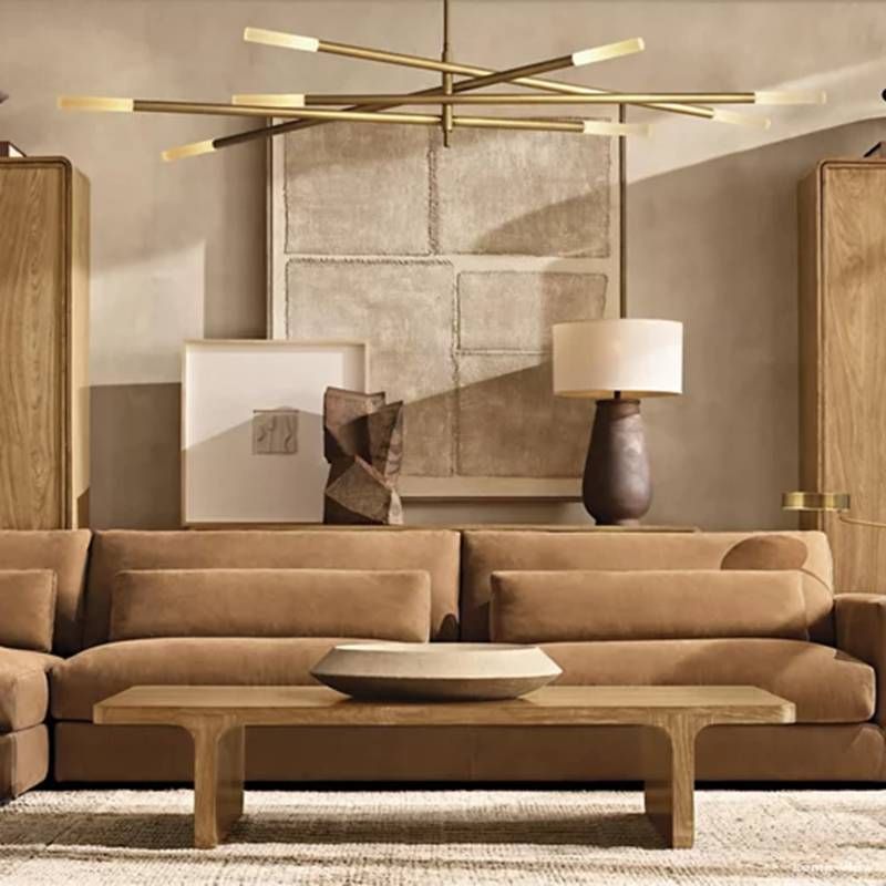 Rovelle Modern Spare Mobile Orb Chandelier 53"