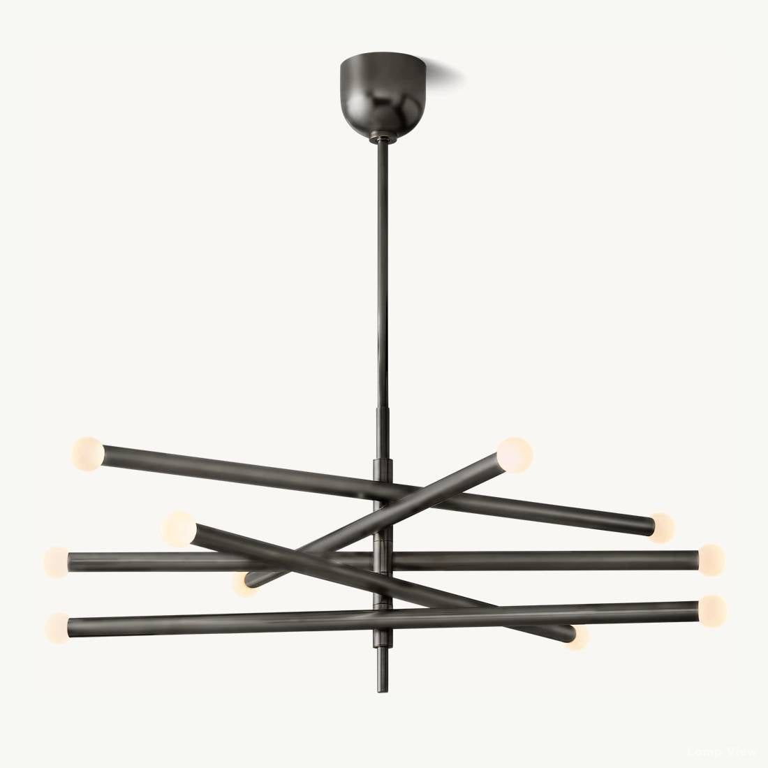 Rovelle Modern Spare Mobile Orb Chandelier