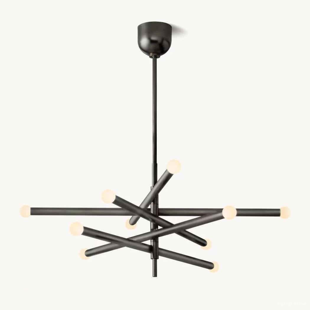 Rovelle Modern Spare Mobile Orb Chandelier