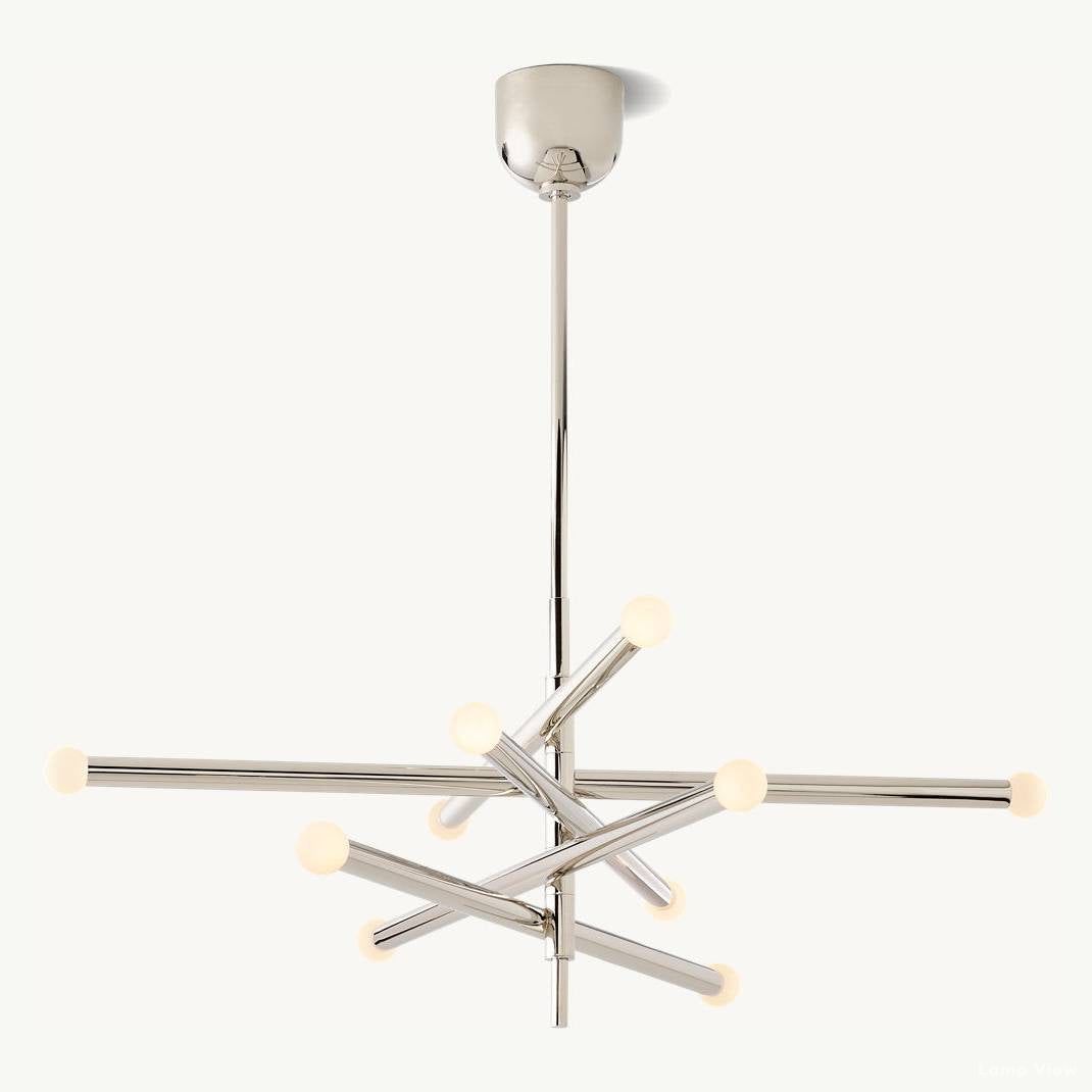 Rovelle Modern Spare Mobile Orb Chandelier