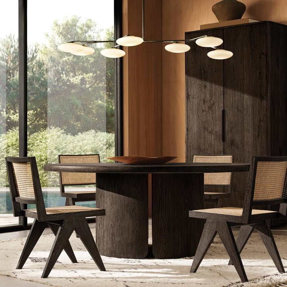 Briande Curvilinear Globe Two-Tier Chandelier