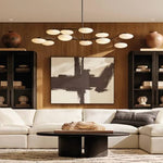 Briande Curvilinear Globe Two-Tier Chandelier