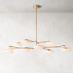 Briande Curvilinear Globe Two-Tier Chandelier