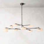 Briande Curvilinear Globe Two-Tier Chandelier