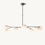 Briande Curvilinear Globe Linear Chandelier