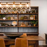 Aubrey Trailing Crystal Rectangular Chandelier