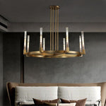 Cannele Beaux Arts Round Chandelier 36"