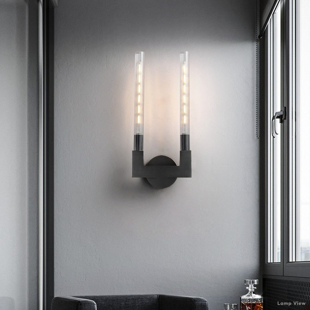 Cannele Beaux Arts Double Wall Sconce