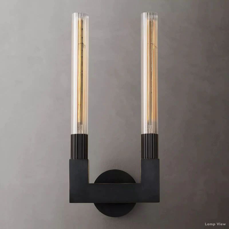 Cannele Beaux Arts Double Wall Sconce
