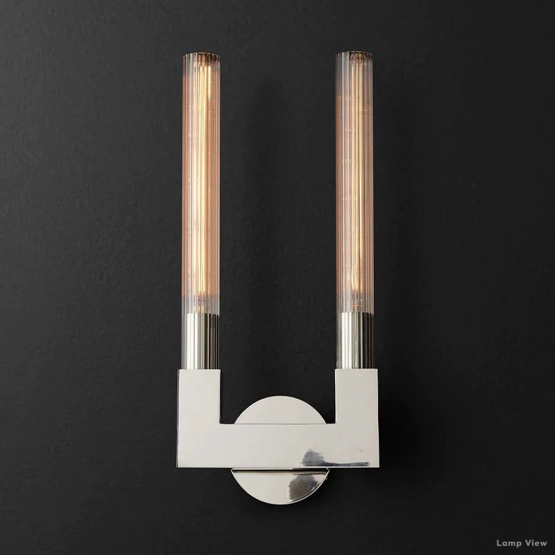 Cannele Beaux Arts Double Wall Sconce