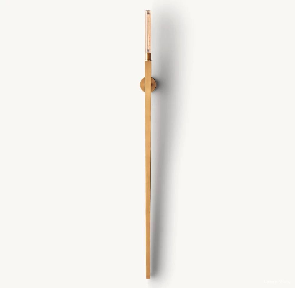 Cannele Beaux Arts Torch Wall Sconce