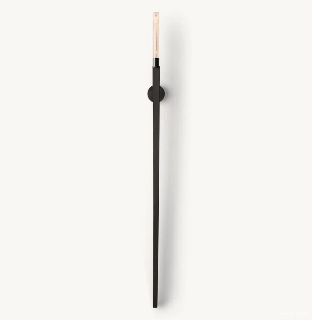 Cannele Beaux Arts Torch Wall Sconce