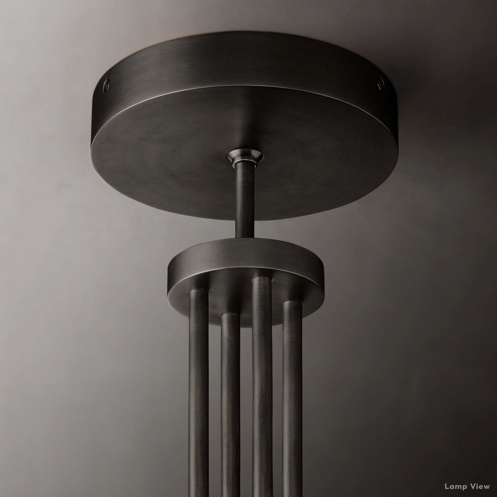 Cannele Beaux Arts Round Chandelier 60"