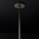 Fontanelle Modernist Glass Round Chandelier 70"