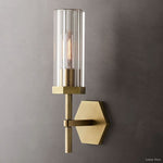 Lambert Hexagonal Shade Wall Sconce