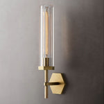 Lambert Hexagonal Shade Wall Sconce