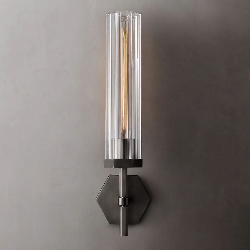 Lambert Hexagonal Wall Sconce