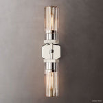 Lambert Hexagonal Shade Double Wall Sconce