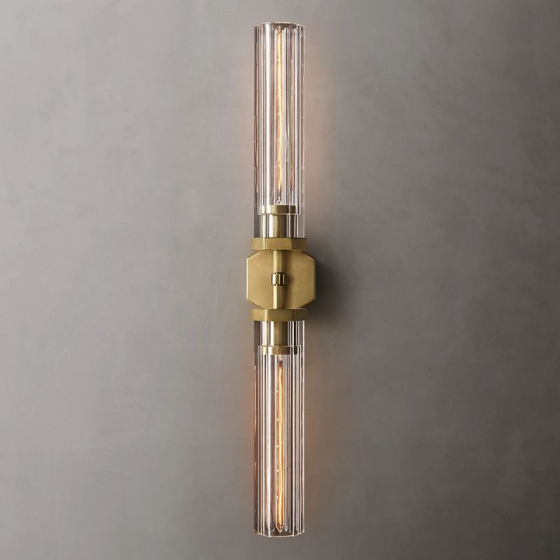 Lambert Hexagonal Double Wall Sconce