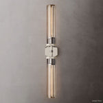 Lambert Hexagonal Shade Double Wall Sconce