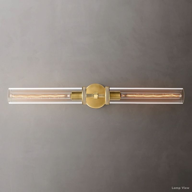 Lambert Cylindrical Shade Double Wall Sconce