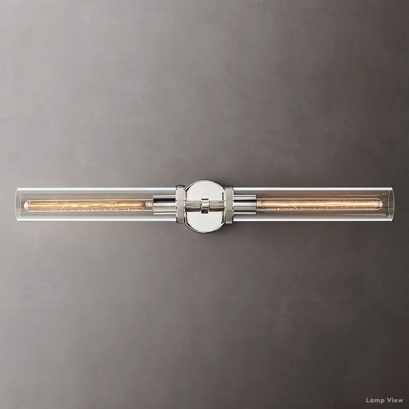 Lambert Cylindrical Shade Double Wall Sconce
