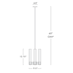 Vallon Glass Pendant Light