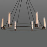 Vallon Glass Round Chandelier