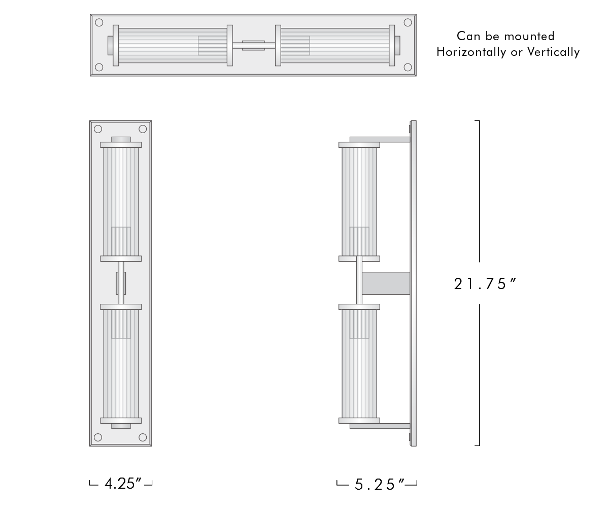 Vallon Linear Wall Sconce