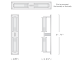 Vallon Linear Wall Sconce
