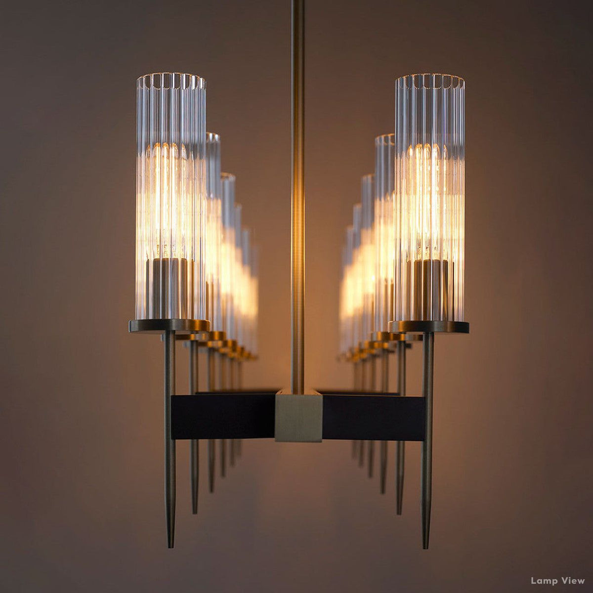 Vallon Linear Chandelier 47"