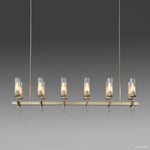 Vallon Linear Chandelier 60"
