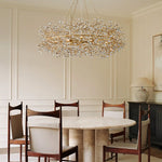 Fiore Garden Petal Twig Crown Chandelier