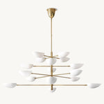 Grendel Paired Echelon Chandelier 70"