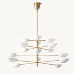 Grendel Paired Echelon Chandelier 70"