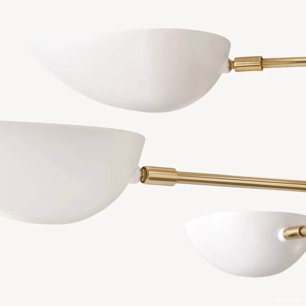 Grendel Paired Echelon Chandelier 70"