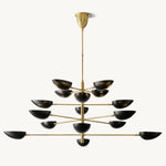 Grendel Paired Echelon Chandelier 70"
