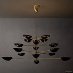 Grendel Paired Echelon Chandelier 70"