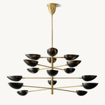 Grendel Paired Echelon Chandelier 70"